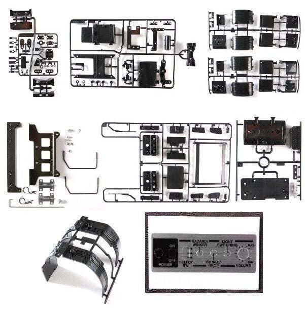 1/14 Scania R620 TAMIYA 6x4 Highline Body