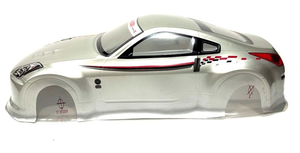 1/10 Kep (Body) Boyalı 200mm 350Z