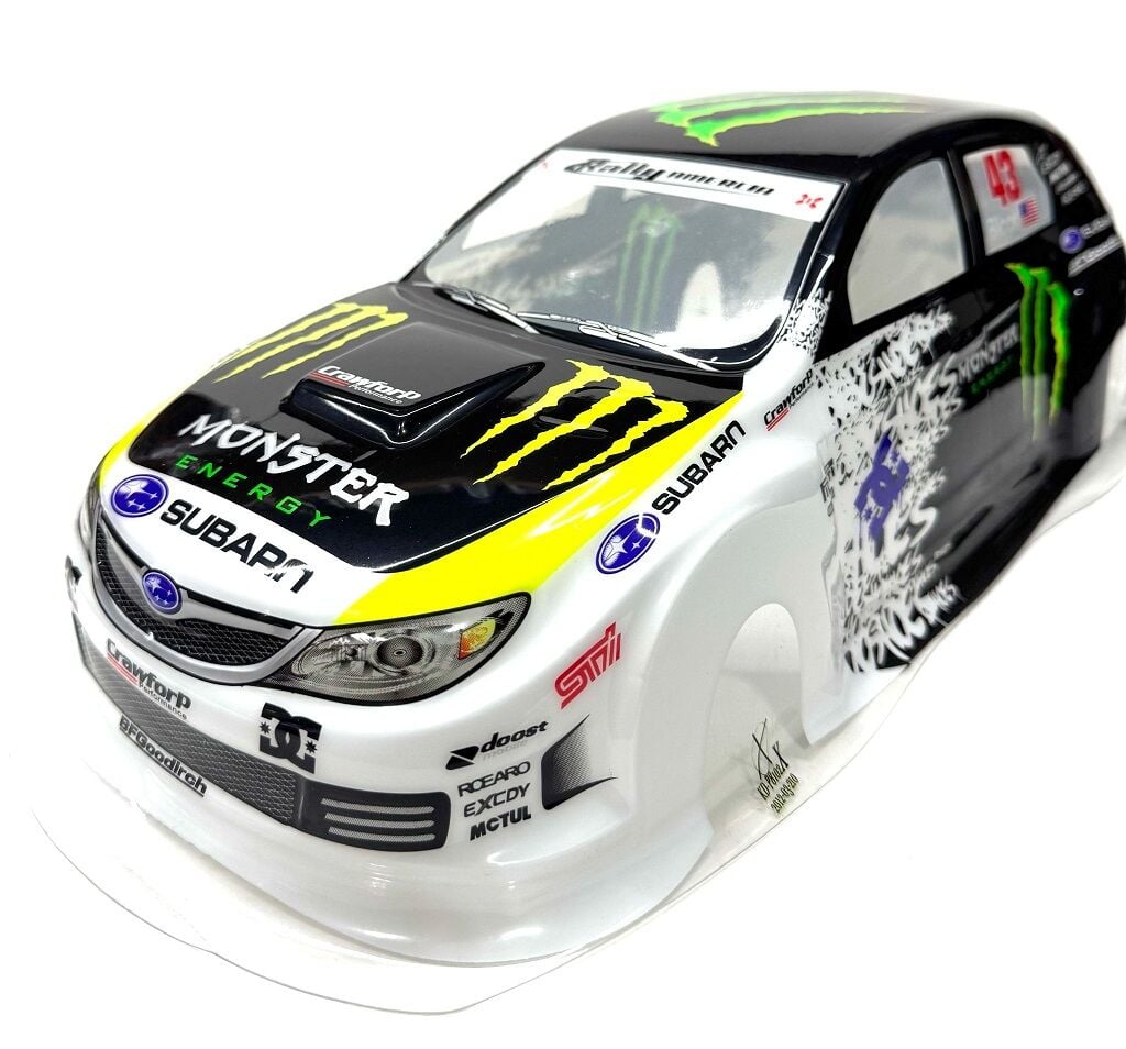 1/10 Kep (Body) Boyalı 200mm Subaru