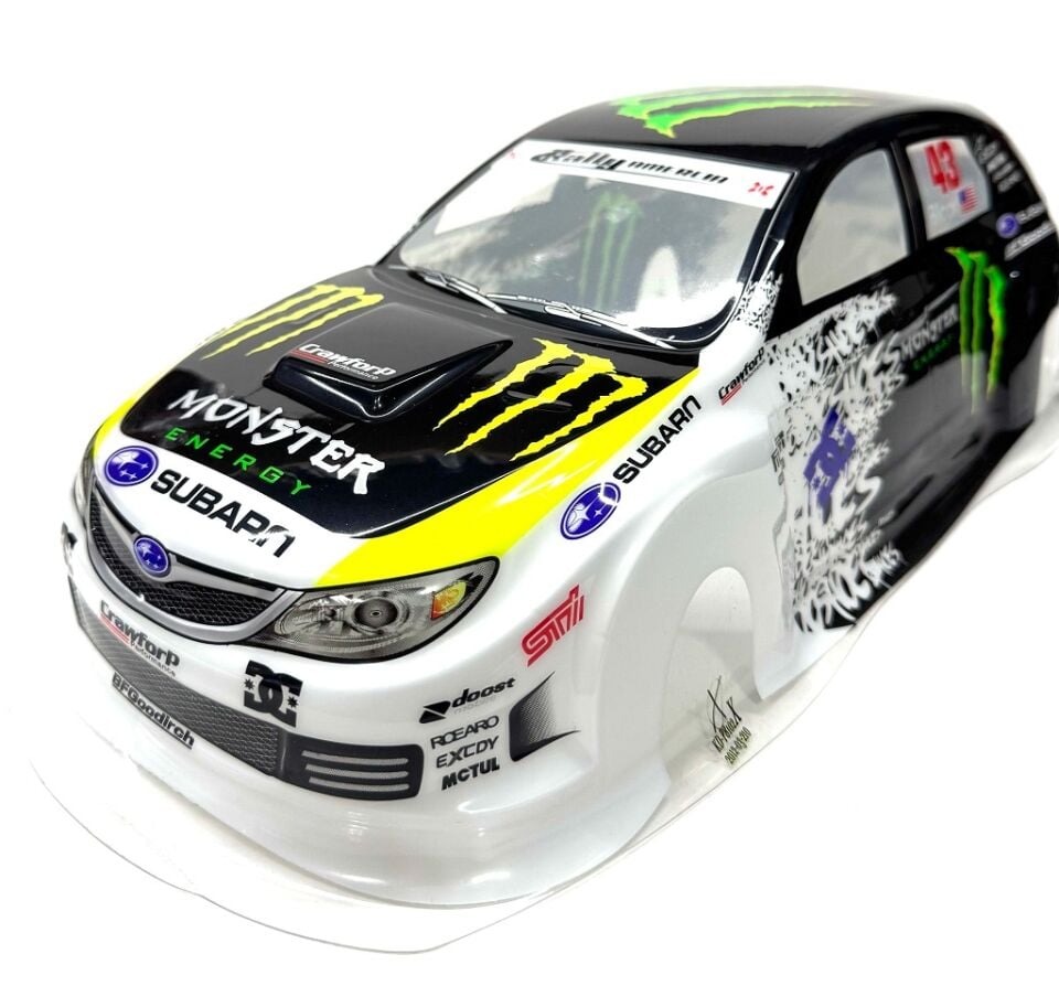 1/10 Kep (Body) Boyalı 200mm Subaru