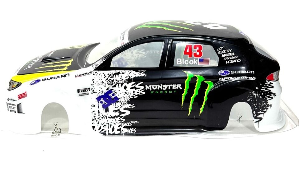 1/10 Kep (Body) Boyalı 200mm Subaru