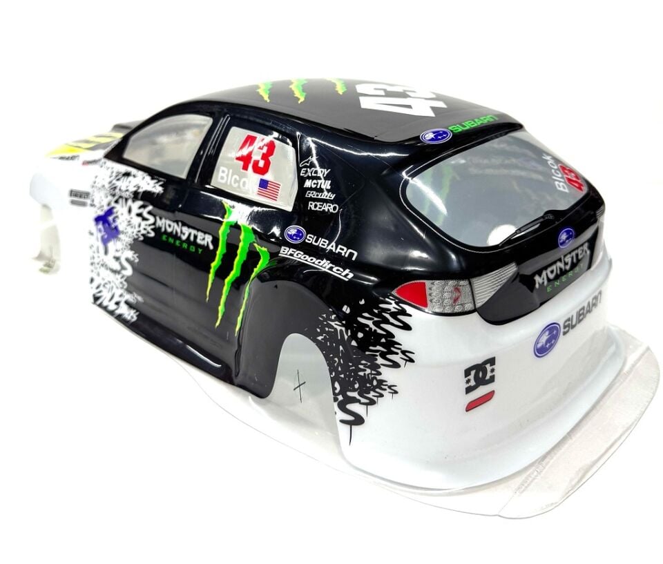 1/10 Kep (Body) Boyalı 200mm Subaru