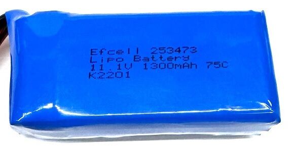 1300Mah 11.1V 75C 3S Lipo Batarya