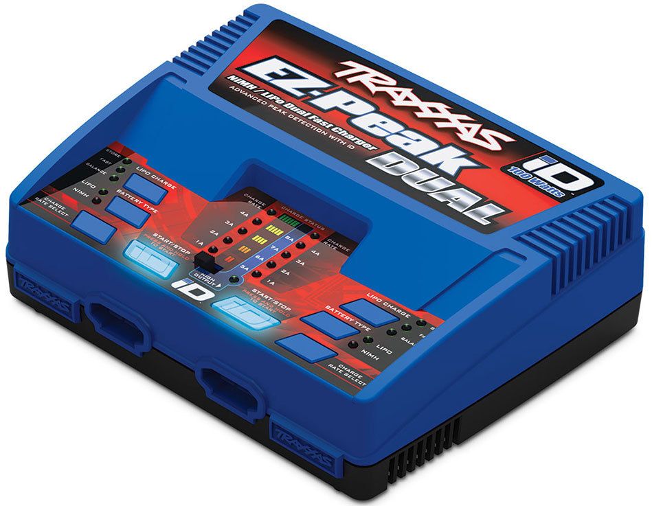 EZ-Peak Dual 100W Ni-Mh/Li-Po 8A Dual Charger 2-3S