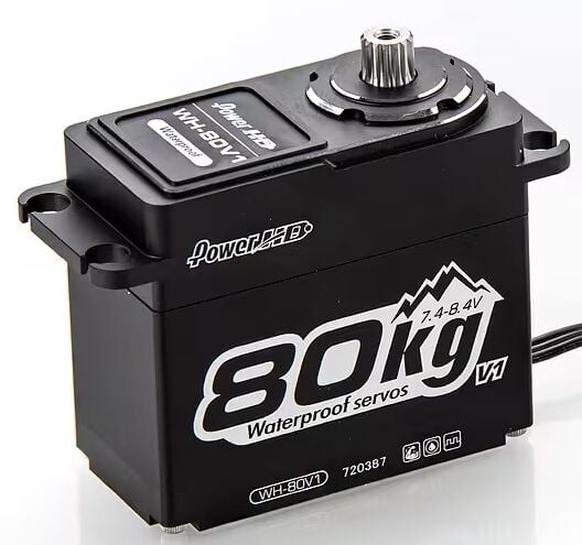 1/5 WH-80V1  80kg Metal Gear Waterproof Servo