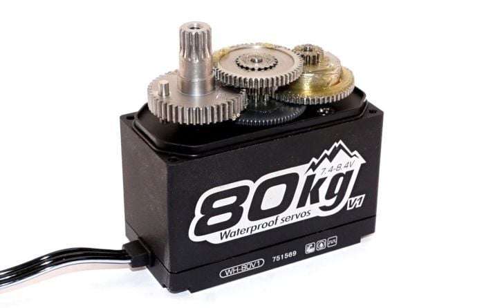 1/5 WH-80V1  80kg Metal Gear Waterproof Servo