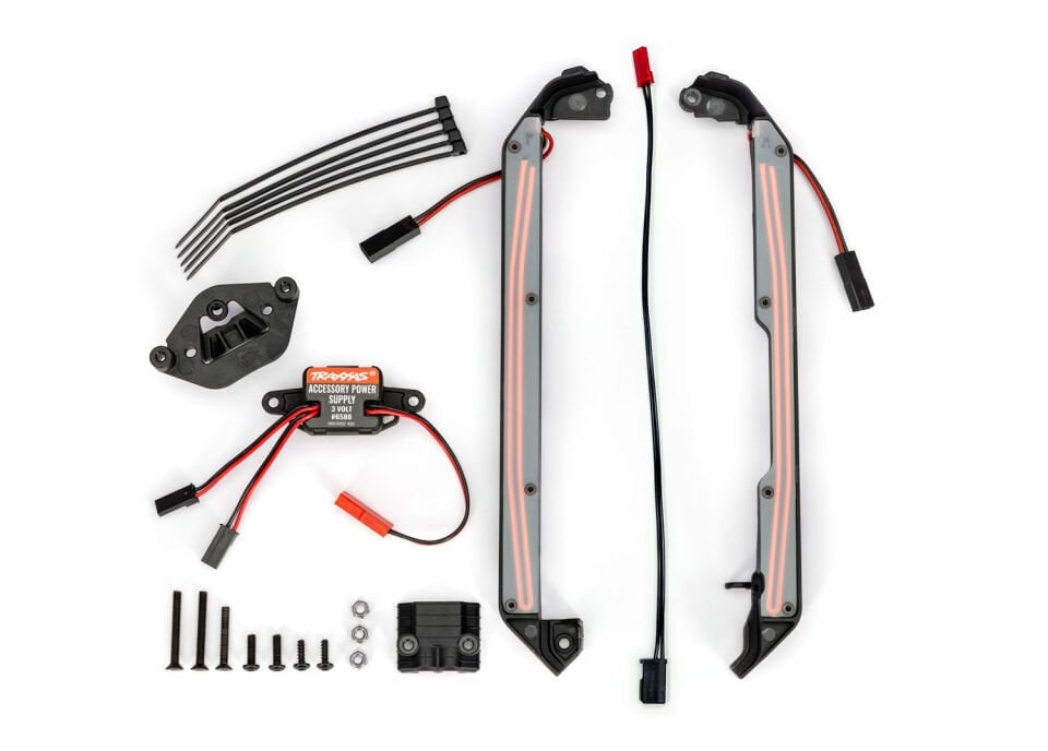 10590-RED 4-Tec 2.0 White Underbody LED Light Kit
