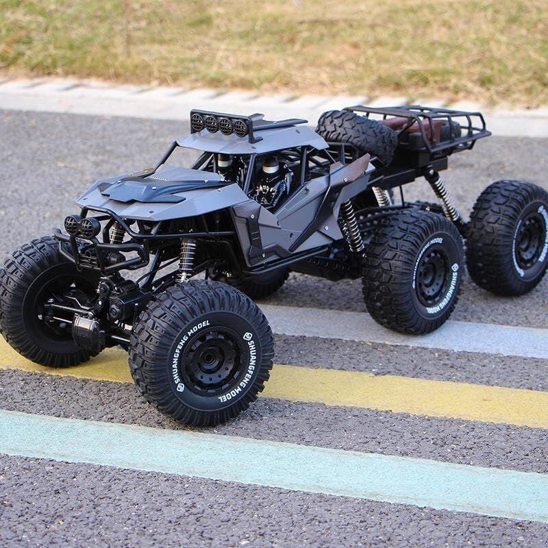 1/8 Ölçekli 70cm Rock Crawler 6x6 RC Off-Road Kamyonu