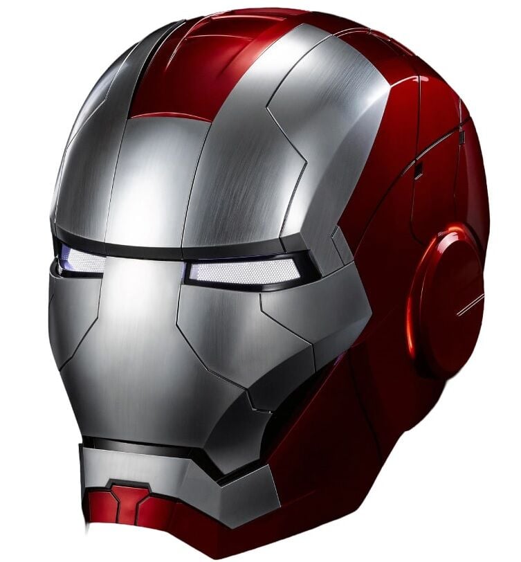KillerBody 1/1 Ölçekli Koleksiyonluk Giyilebilir Iron Man MK5 Kaskı