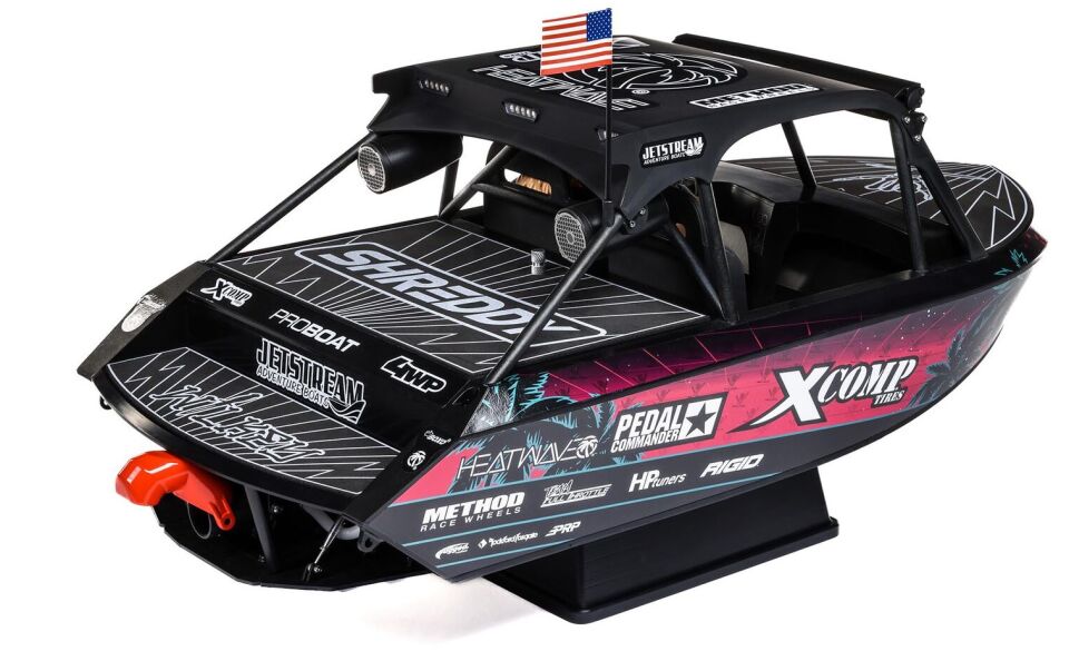 1/6 24'' Jetstream Jet Boat RTR Siyah