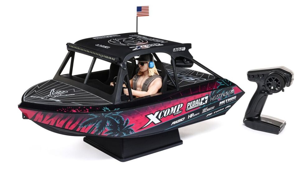 1/6 24'' Jetstream Jet Boat RTR Siyah