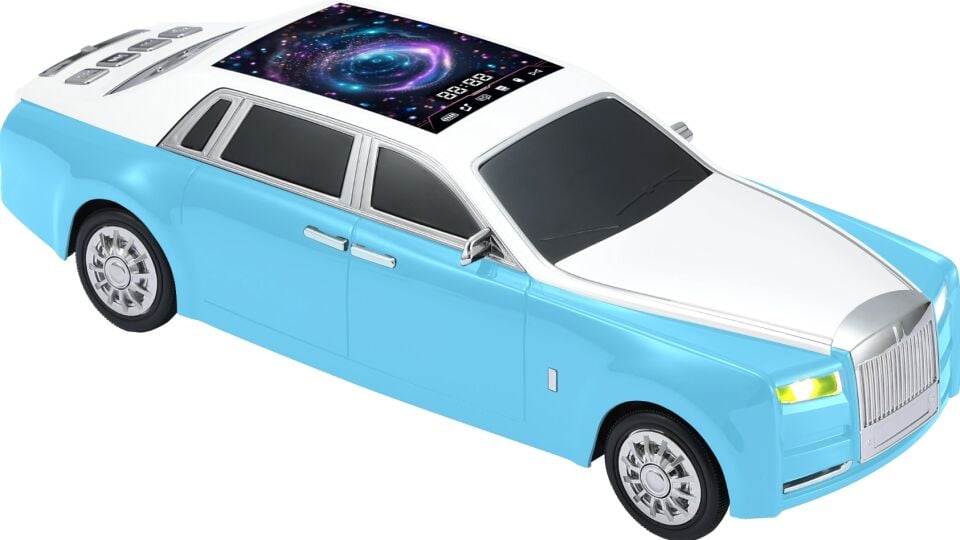 WS-610 Rolls-Royce Kablosuz Bluetooth Hoparlör Araba