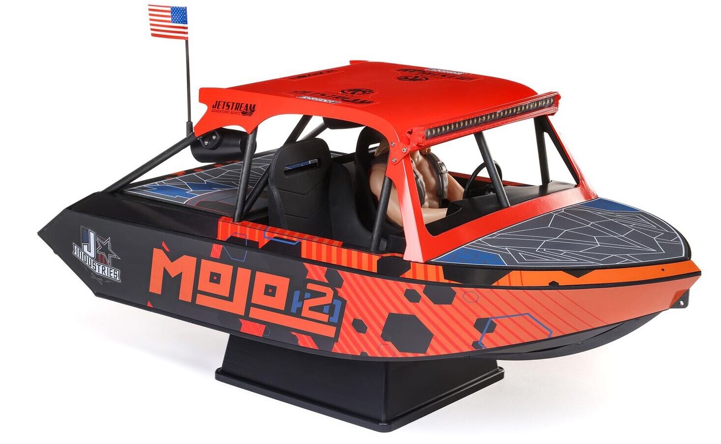 1/6 24'' Jetstream Jet Boat RTR Turuncu