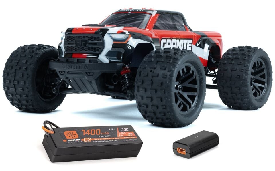 1/18 GRANITE GROM 4X4 RTR Kırmızı