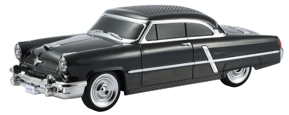 WS-1957 Lincoln 1952 Kablosuz Bluetooth Hoparlör Araba Siyah