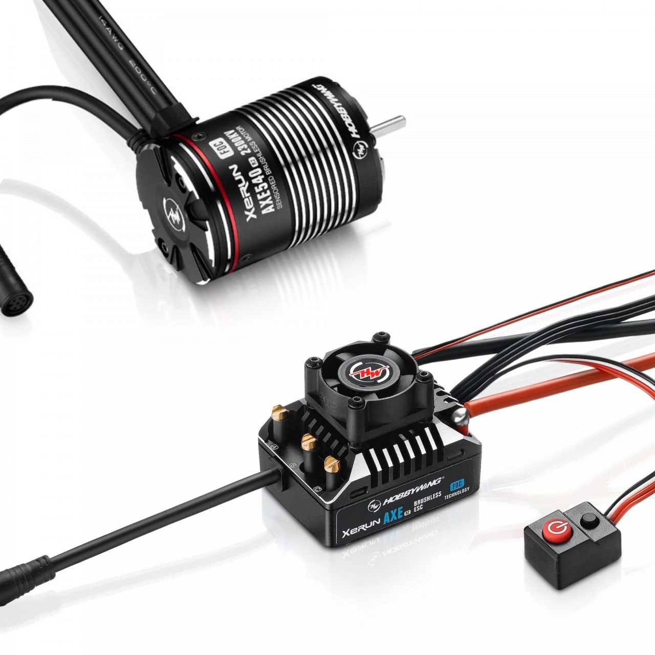 XeRun Axe 540L R2 2300KV Motor ESC Seti Crawler
