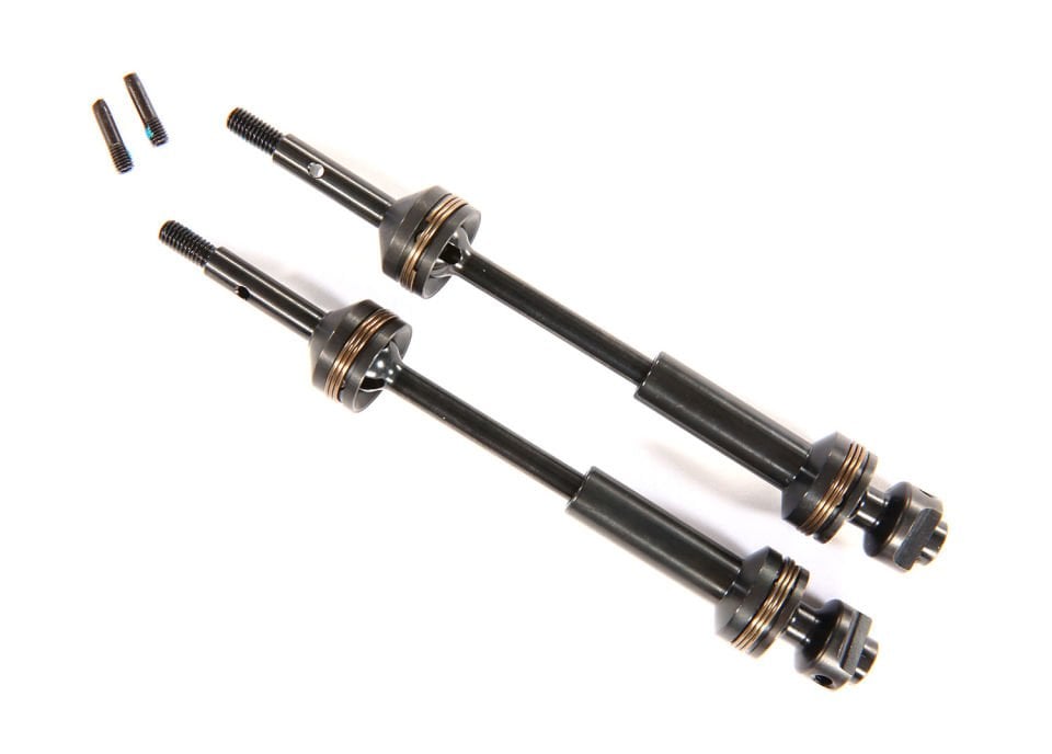 9052X  Driveshafts, rear, steel-spline constant-velocity (complete assembly) (2)