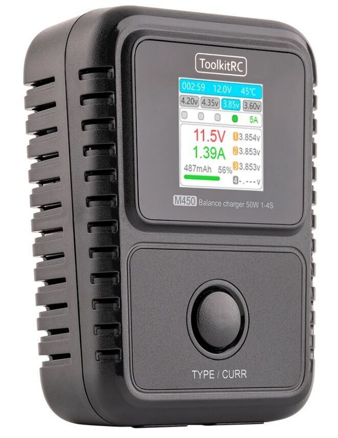 M450 5A 50W 2-4S Lipo Charger