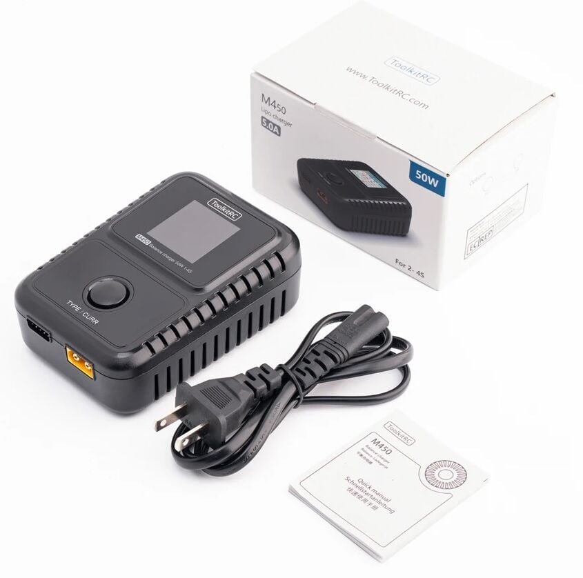 M450 5A 50W 2-4S Lipo Charger