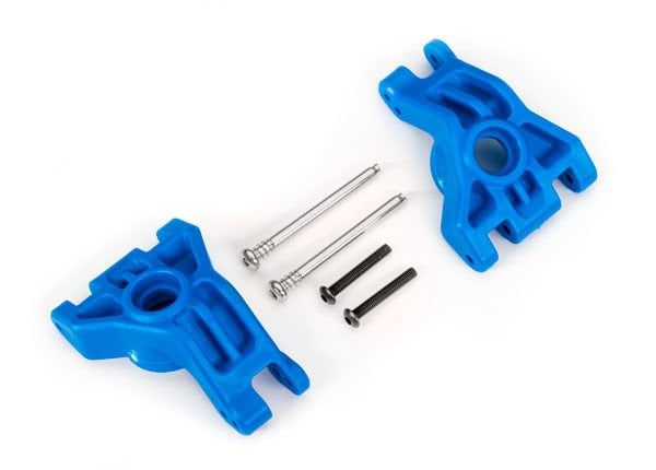 9050X Carriers, stub axle, rear, extreme heavy duty, blue (left & right)