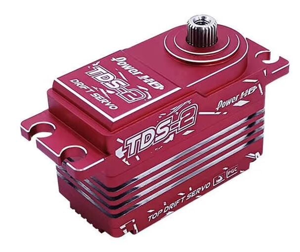 TDS-2 Low Profile 8.4V 25kg Coreless Metal Geared Servo Drift