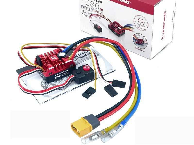 Quicrun G2 WP - 1080 Waterproof Brushed ESC
