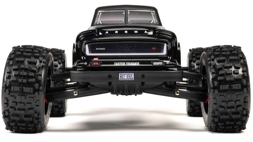 1/8 NOTORIOUS 6S 4X4 RTR V6 Brushless Stunt Truck Siyah