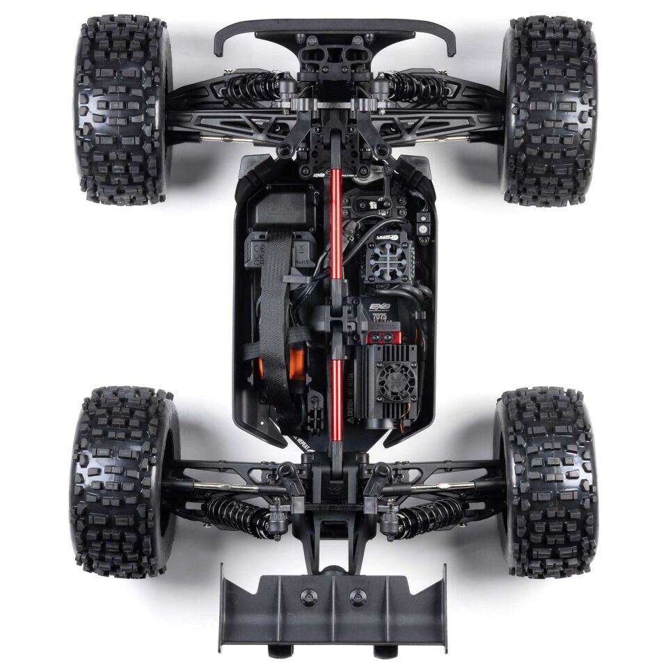 1/8 NOTORIOUS 6S 4X4 RTR V6 Brushless Stunt Truck Siyah