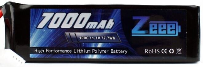 7000Mah 11.1V 70C 3S Soft Case Lipo Batarya