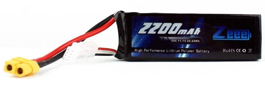 2200Mah 11.1V 50C 3S Lipo Batarya
