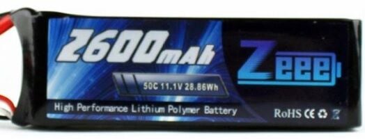 2600Mah 11.1V 50C 3S Lipo Batarya