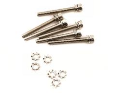 3963 Screws, 3x28mm cap-head machine (hex drive) (6)/ 3x6mm ELW (6)
