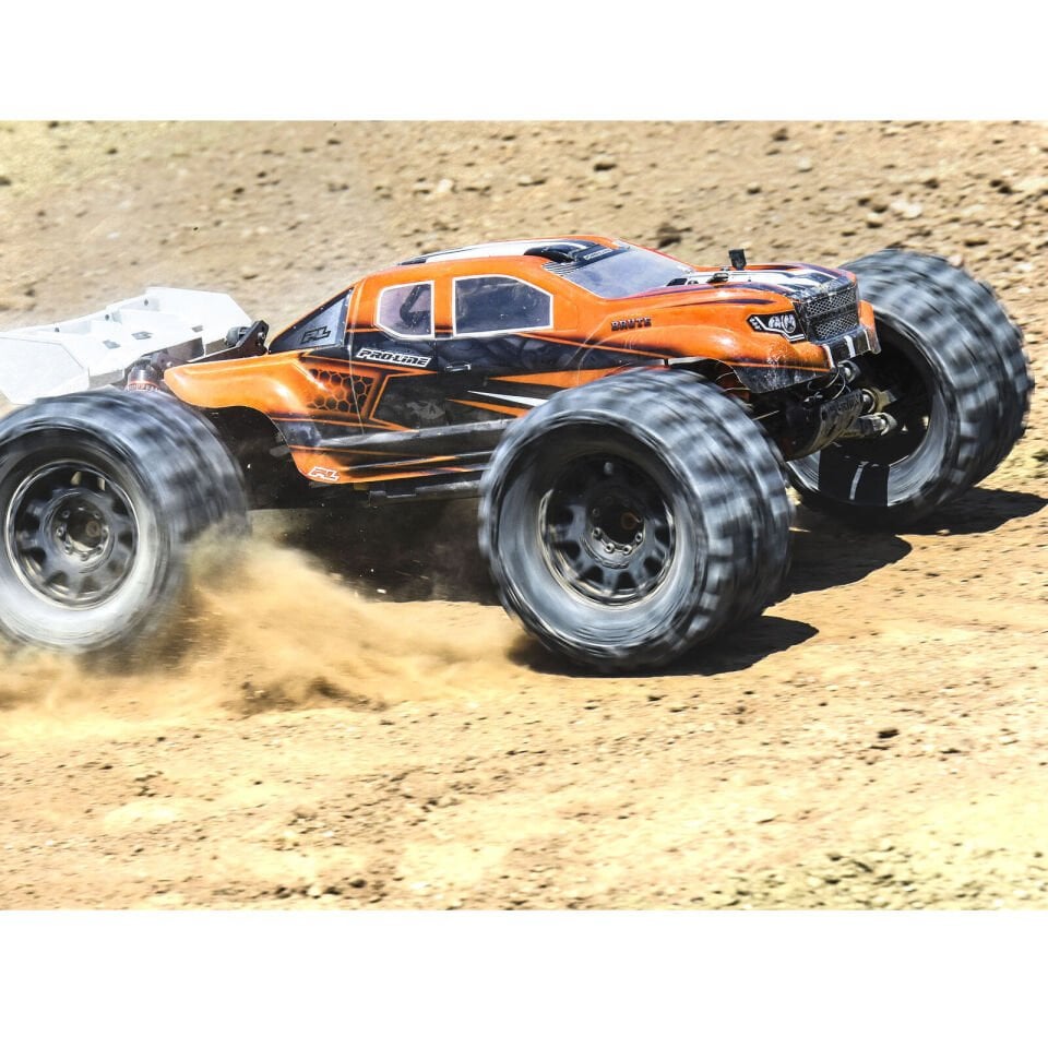 1/8 Trencher HP BELTED F/R 3.8'' MT Tires Mounted 17mm Hex 4 Adet