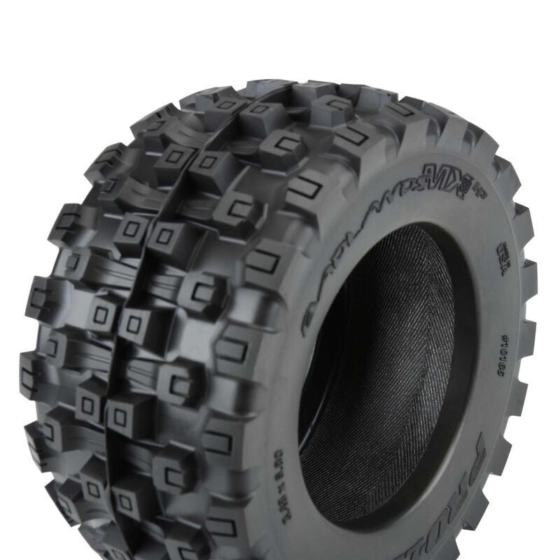 1/8 Badlands MX38 HP BELTED F/R 3.8'' MT Mounted 17mm Black 4 Adet