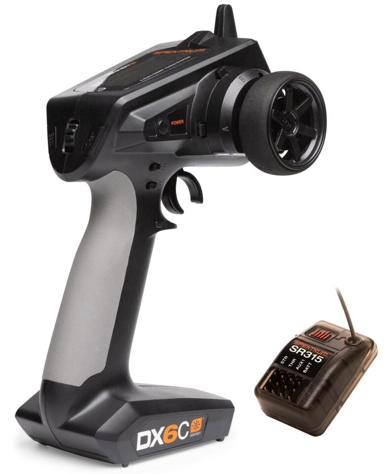 DX6C 6-Channel DSMR Transmitter with SR315 Receiver