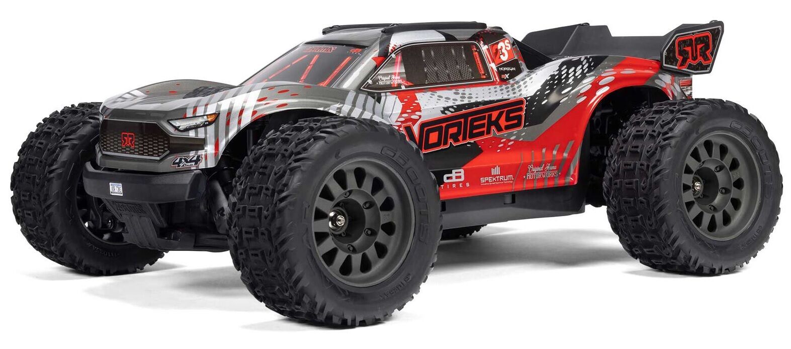 1/10 VORTEKS 223S DSC 4X4 RTR Brushless Stadium Truck Kırmızı