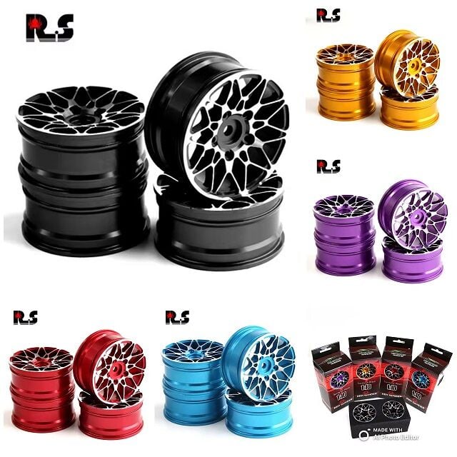 1/10 Alüminyum Jant Takımı 4 Adet