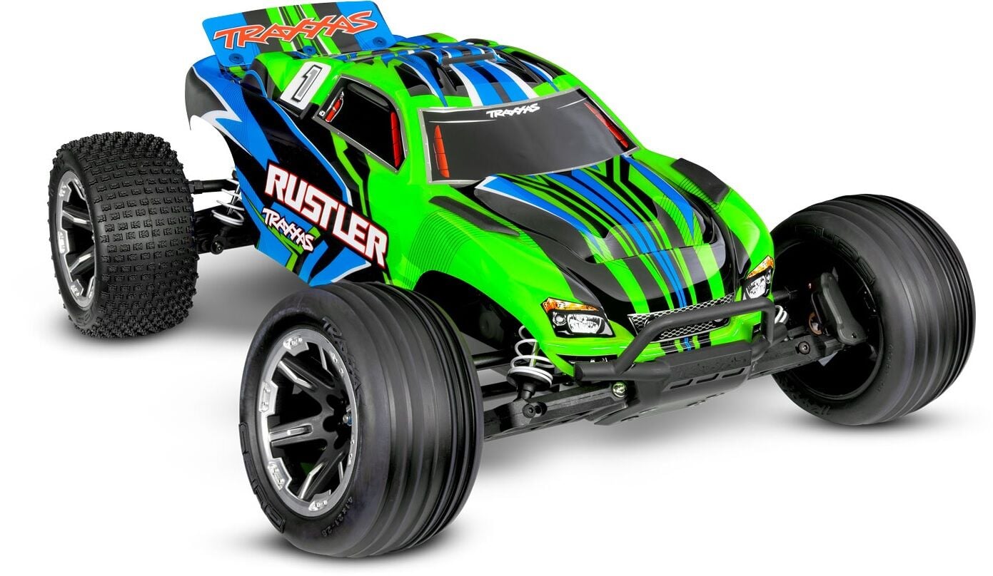 Rustler HD 2WD USB-C Yeşil