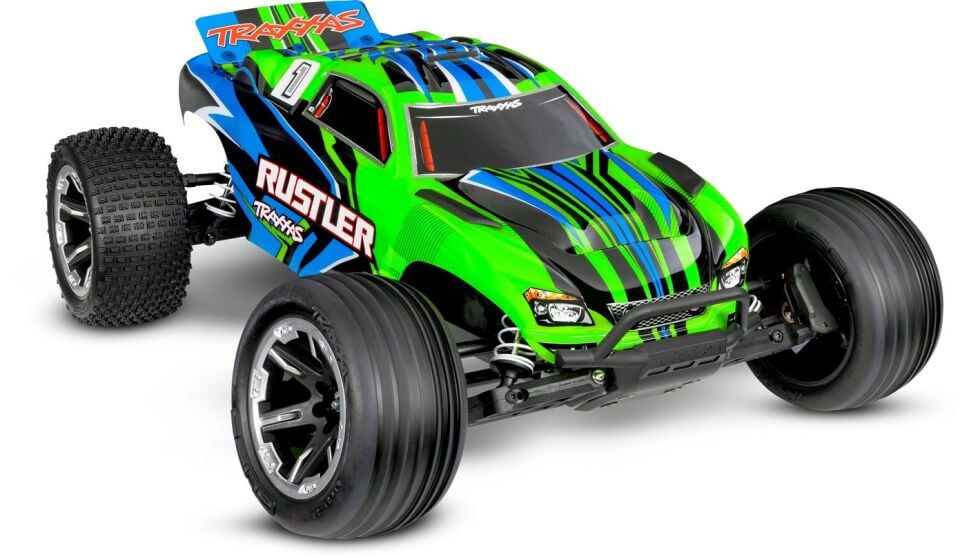 Rustler HD 2WD USB-C Yeşil