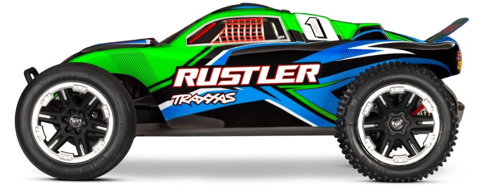 Rustler HD 2WD USB-C Yeşil