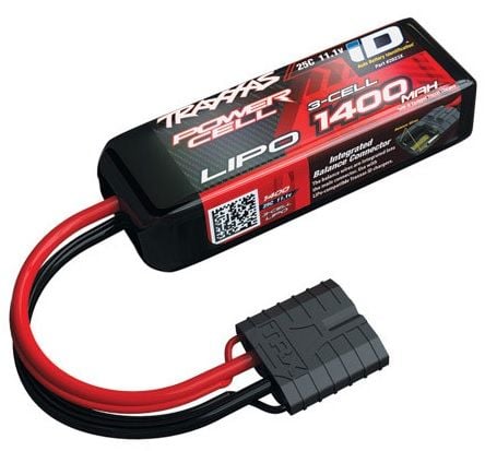 2823X 1400Mah 11.1V 25C Lipo 3S Traxxas 1/16