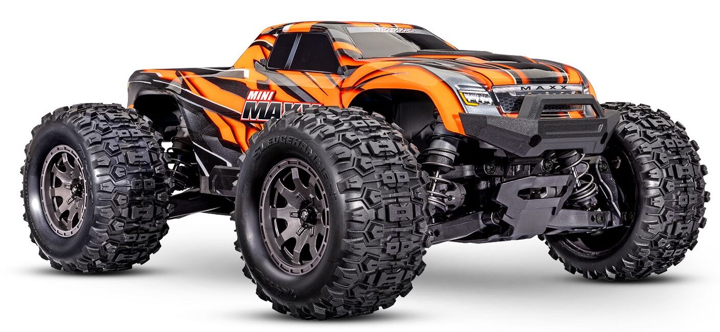 Mini Maxx 4WD BL-2s Monster Truck Turuncu
