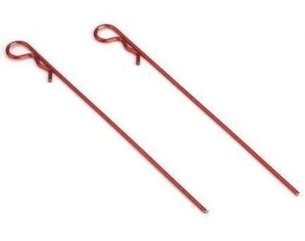 80mm Uzunluk Kep Clips 2Adet Kırmızı