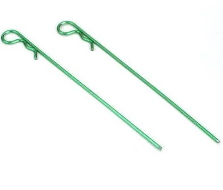 80mm Uzunluk Kep Clips 2Adet Yeşil