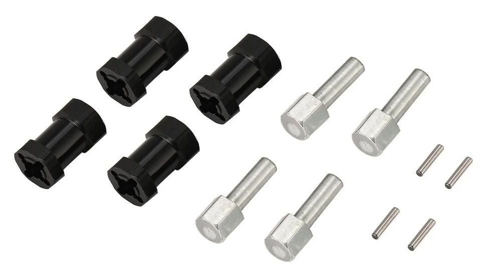 12 Hex Uzatıcı Adaptör 20mm 4Adet