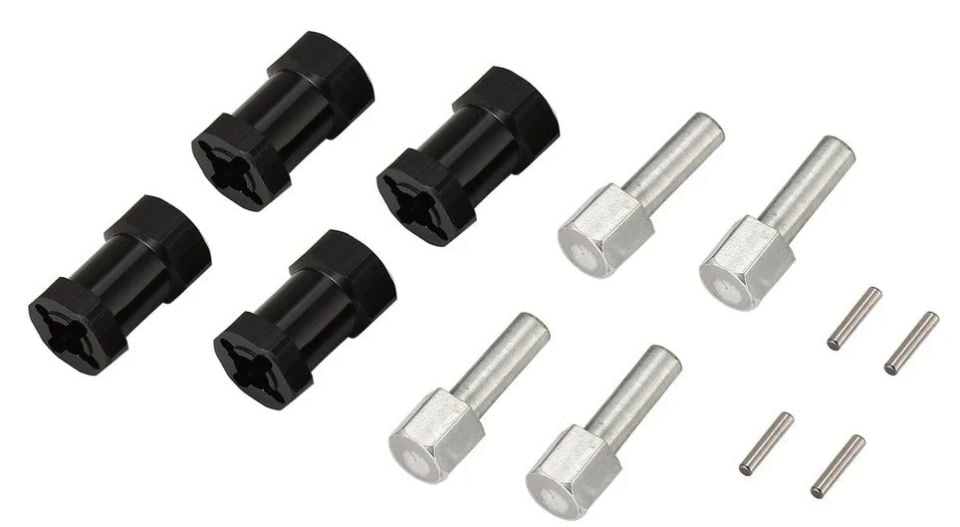 12 Hex Uzatıcı Adaptör 20mm 4Adet
