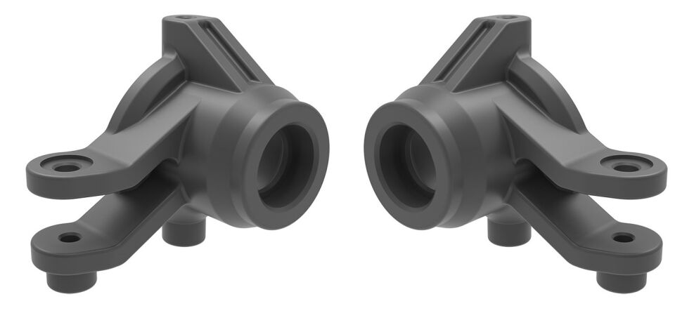 10736-GRAY Steering Blocks (L&R)