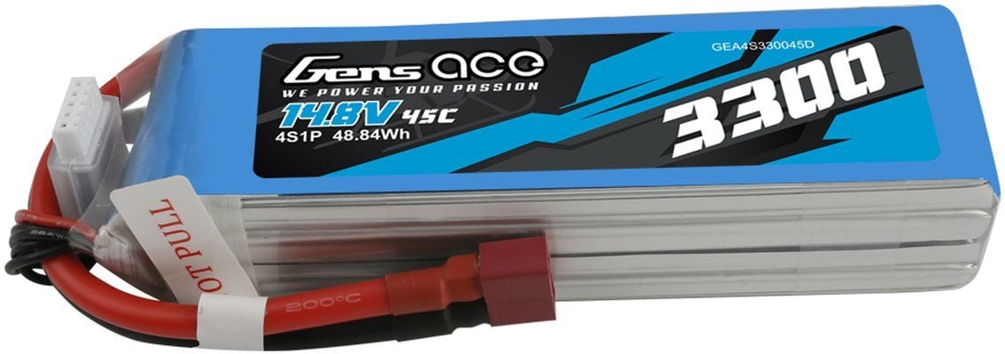 3300mAh 14.8V 45C 4S Lipo