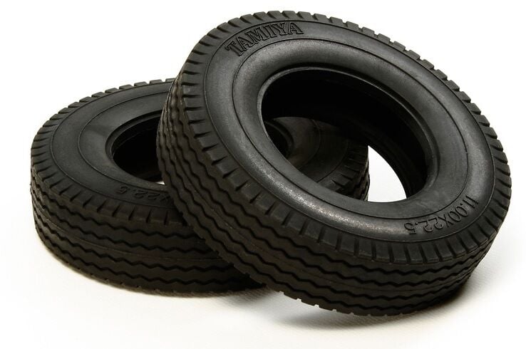 56527 TRACTOR TRUCK TIRES (HARD / 22mm) (2PCS)
