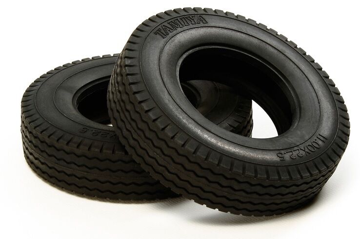 56527 TRACTOR TRUCK TIRES (HARD / 22mm) (2PCS)